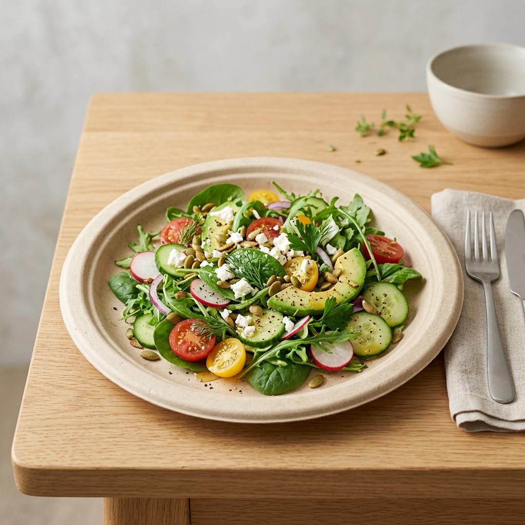 Plain Round Plates