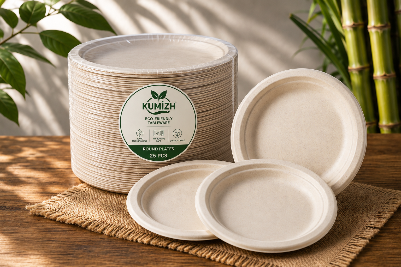 Plain Round Plates