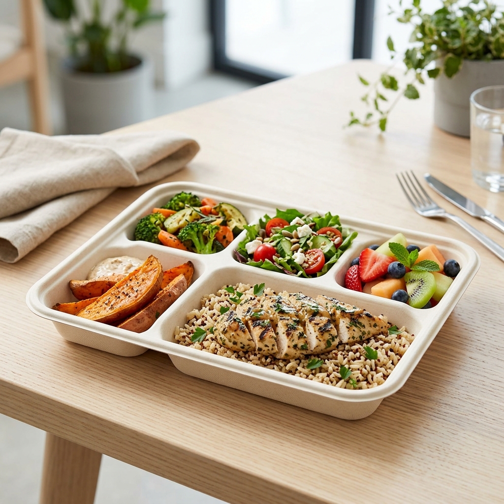 Square Meal Trays